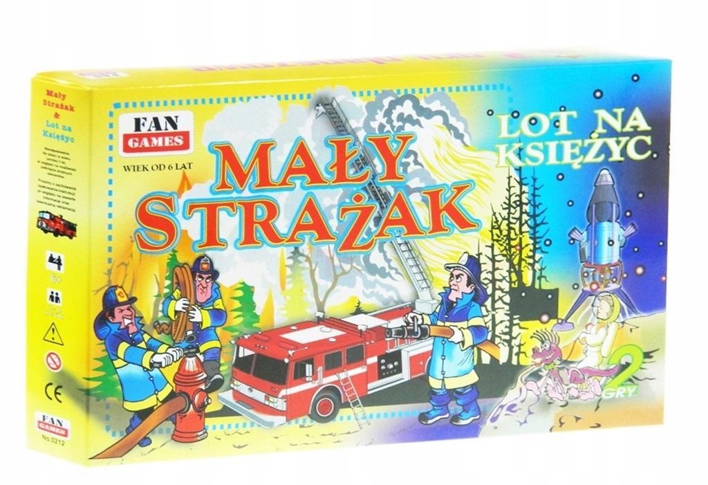 MAŁY STRAŻAK + LOT NA KSIĘŻYC FAN, FAN