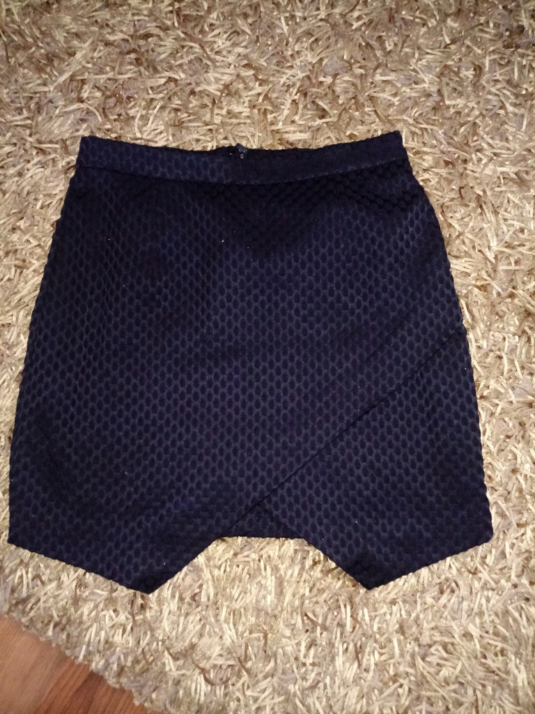 Spódnica h&m tłoczona 40 black