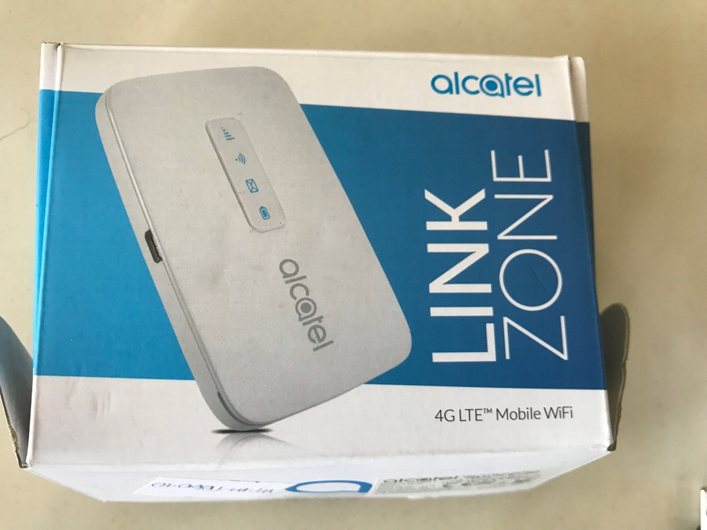 Router Alcatel Link Zone komplet modem 4G LTE SIM