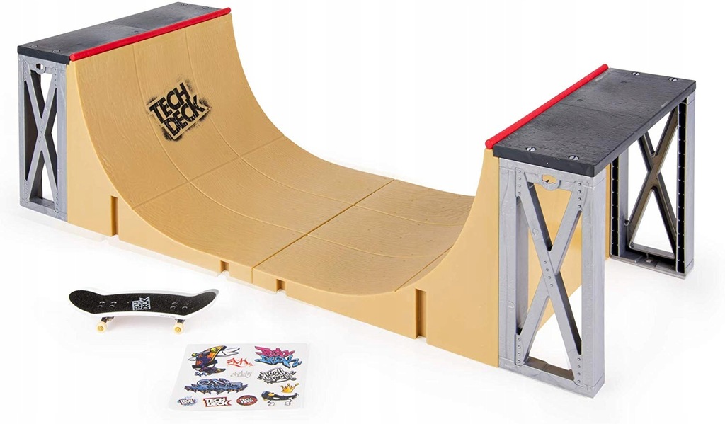 TECH DECK Skatepark Fingerboard Rampa + Deska 8781671454 oficjalne