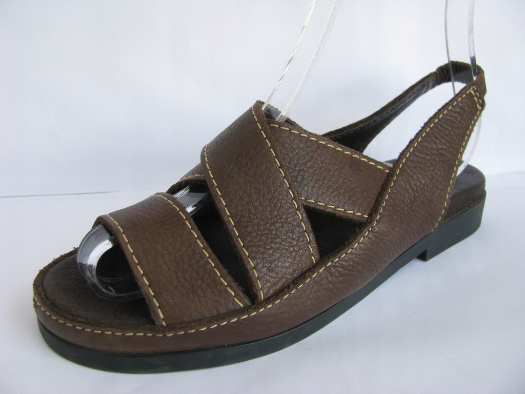 TIMBERLAND komfortowe sandały 37,5-38 (24cm) skór
