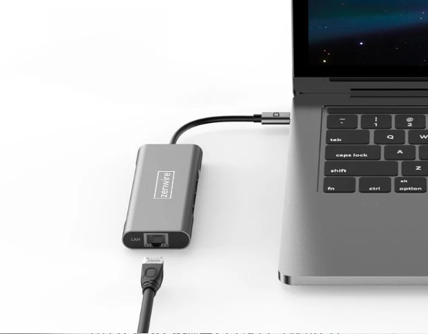 Купить АДАПТЕР-ХАБ 9 В 1 USB-C 3.0 HDMI 4K/RJ-45/SD/JACK/PD: отзывы, фото, характеристики в интерне-магазине Aredi.ru