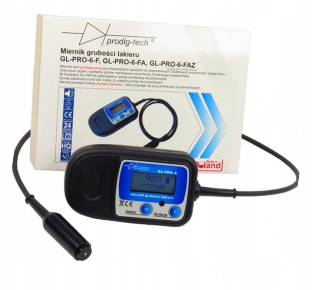 Miernik gruboŚci lakierowniczyu gl-pro-6-faz - PRODIG TECH