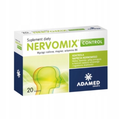 Nervomix Control na uspokojenie - 20 kapsułek