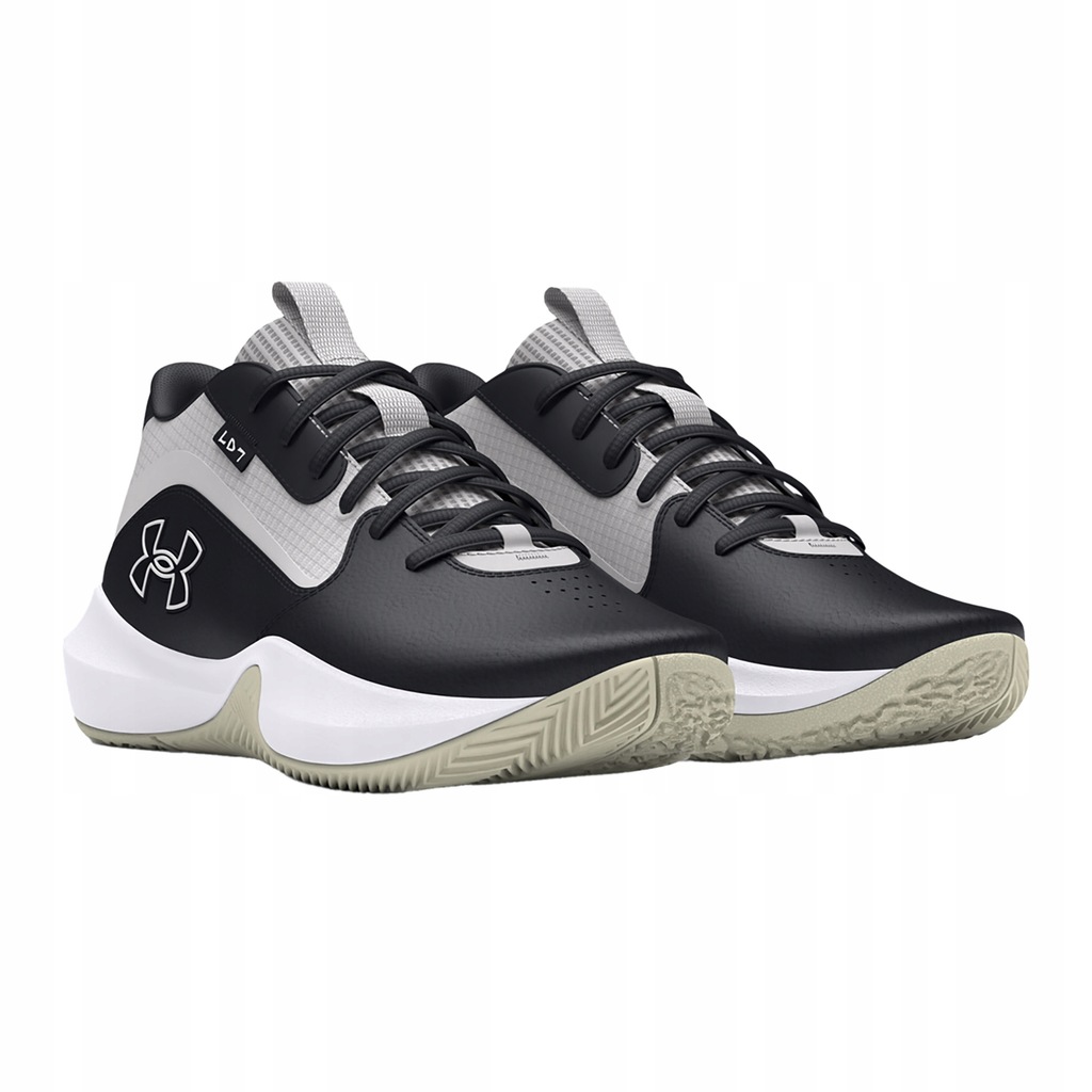 Buty do koszykówki Under Armour Lockdown 7 black/silt/distant gray 41 EU