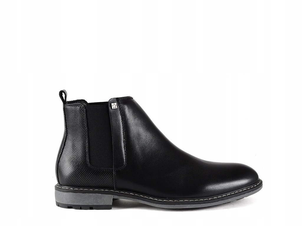 Buty Trzewiki Big Star EE174391 Black (42)