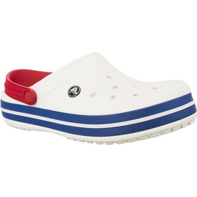 Klapki Męskie Crocs CROCBAND biał M9 42-43