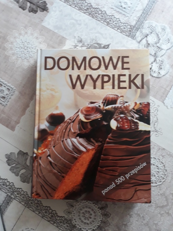 książka 500 przepisów Domowe wypieki