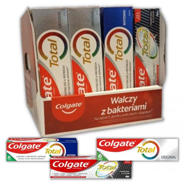 Pasta do zębów Colgate Total Mix 75 ml (20 sztuk)