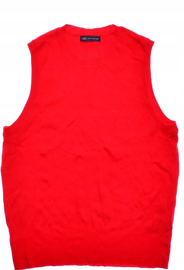 4528-30 MARKS&SPENCER m#k KAMIZELKA RED r.50