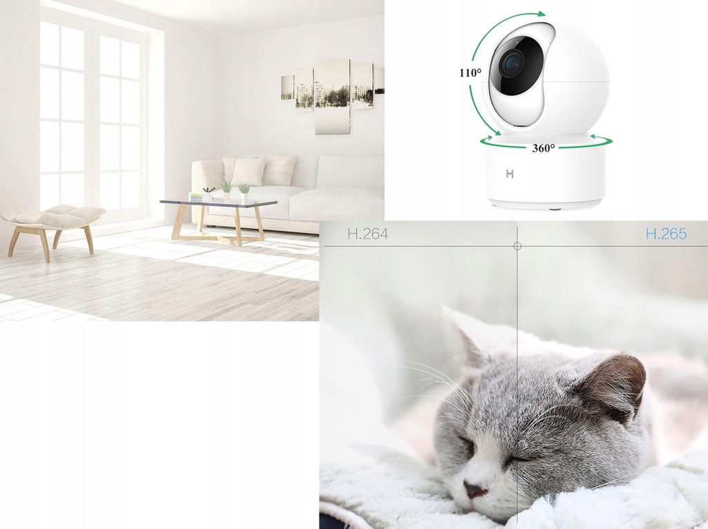 Купить IMILAB HOME SECURITY CAMERA Камера 360 1080p: отзывы, фото, характеристики в интерне-магазине Aredi.ru