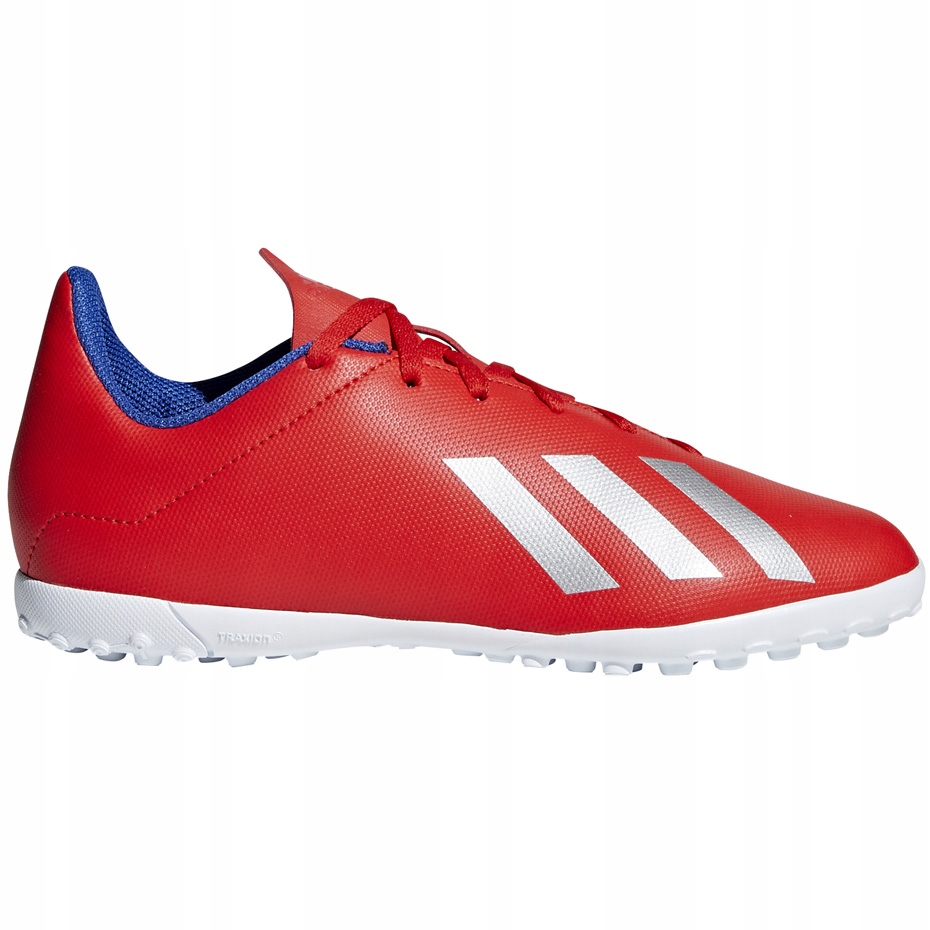 Buty pi karskie adidas X 18.4 TF JR czerwone BB941 10573274128 oficjalne archiwum Allegro