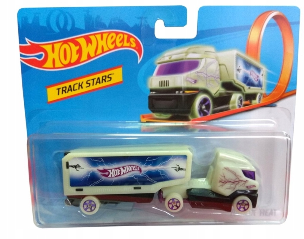 Hot Wheels Track Stars Ciężarówka HAULIN HEAT Tir