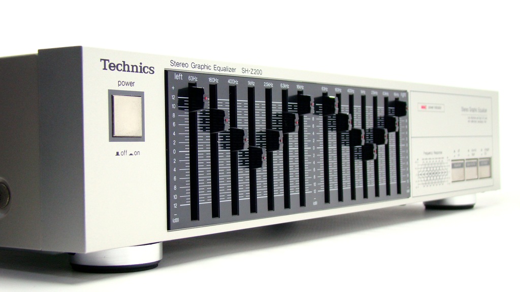 W super stanie korektor graficzny TECHNICS SH-Z200 Silver Edition - Japan