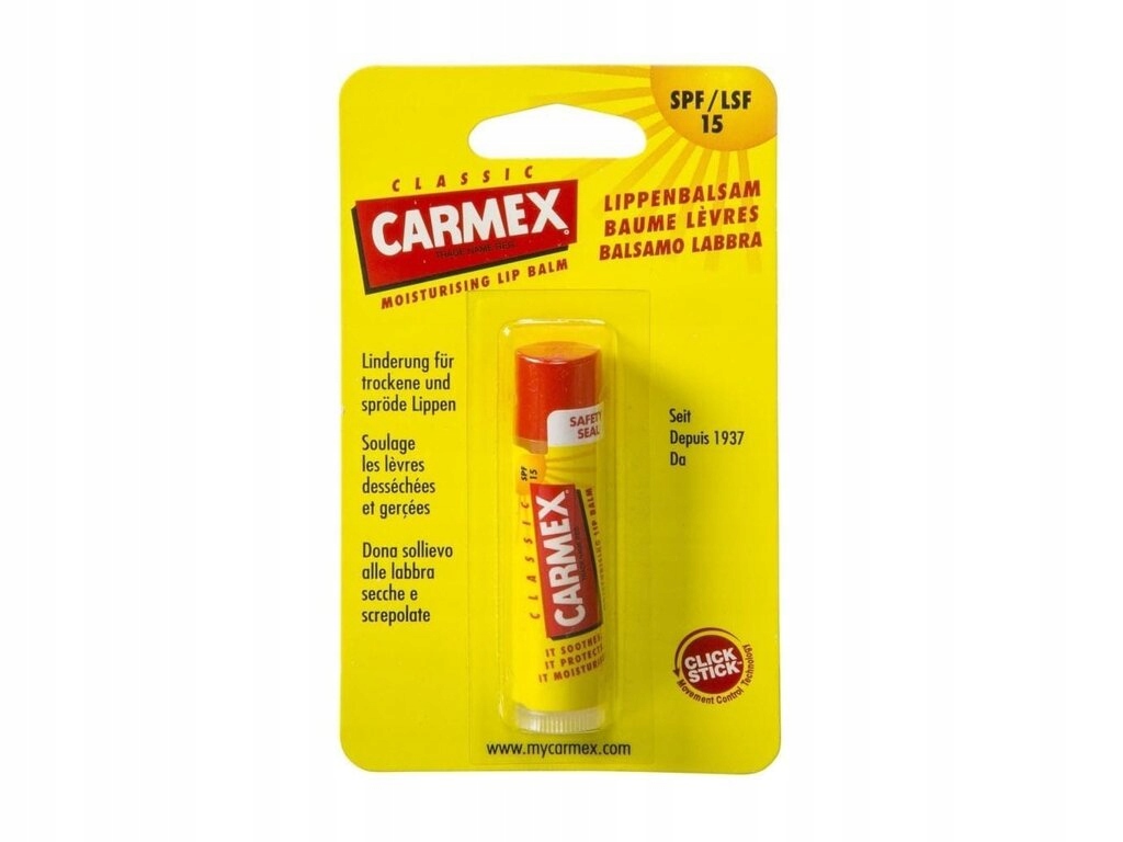 Carmex Classic balsam do ust SPF15 4,25g (W) P2