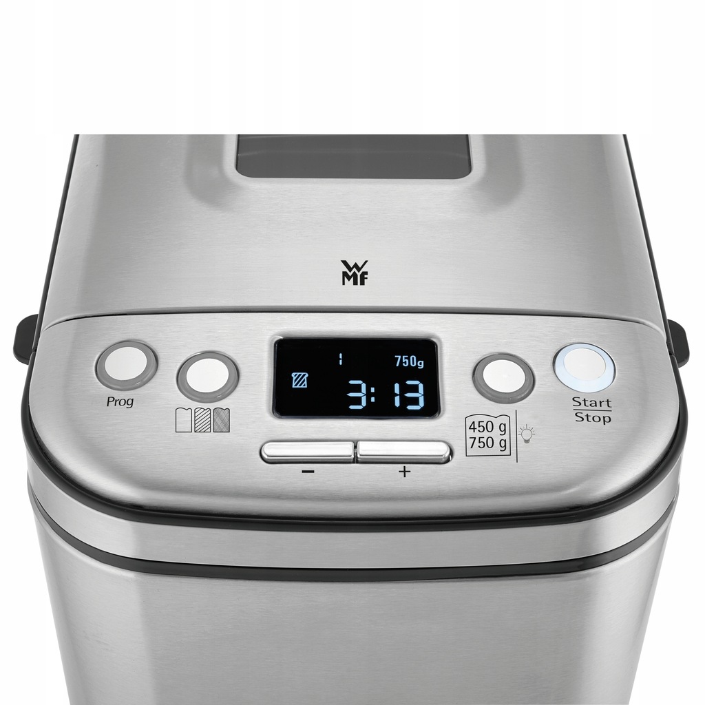 Wypiekacz do chleba WMF 04.1514.0011 srebrny/szary 450 W