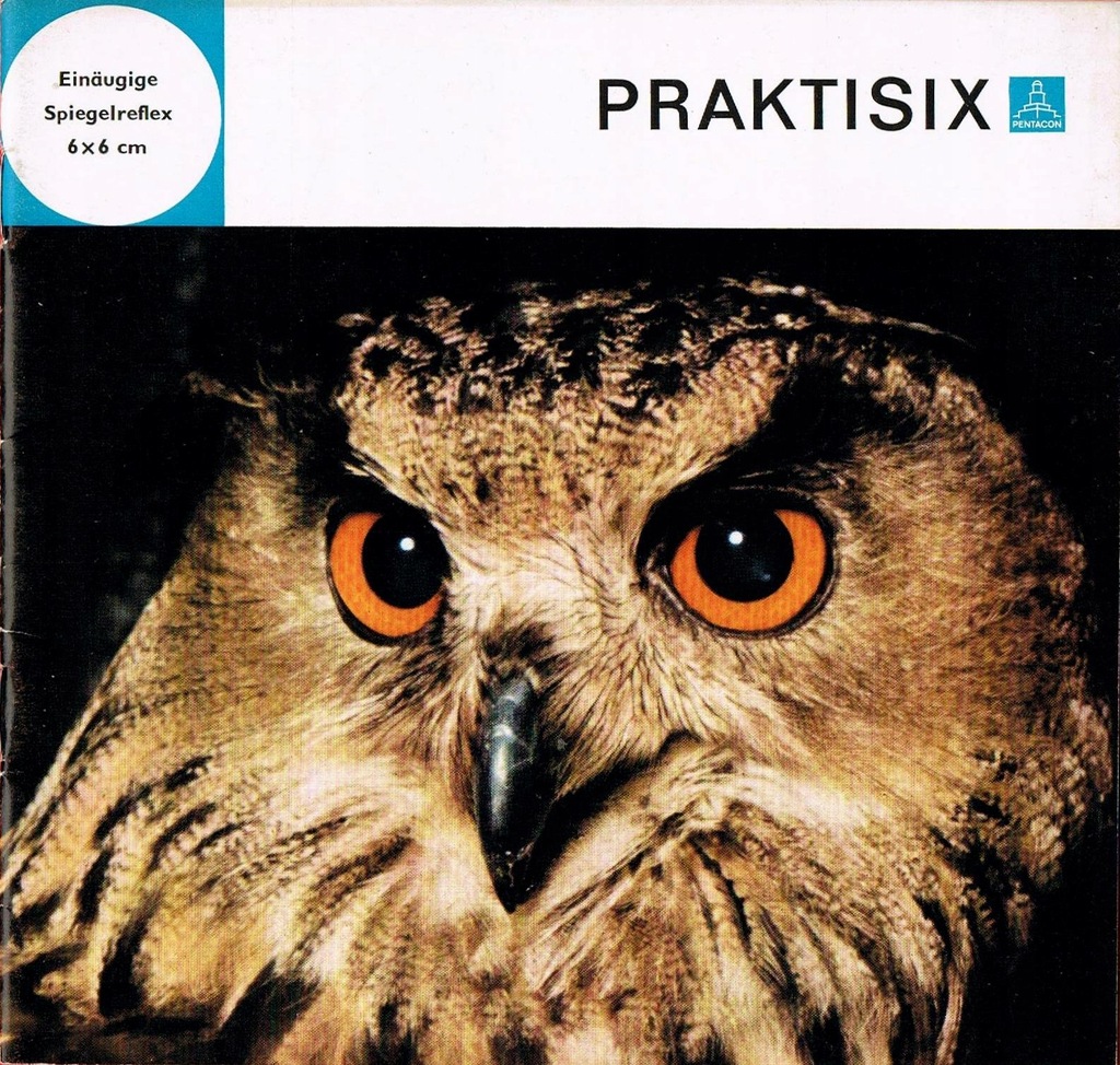 Pentacon Praktisix 6x6 - 1959 rok - folder/katalog