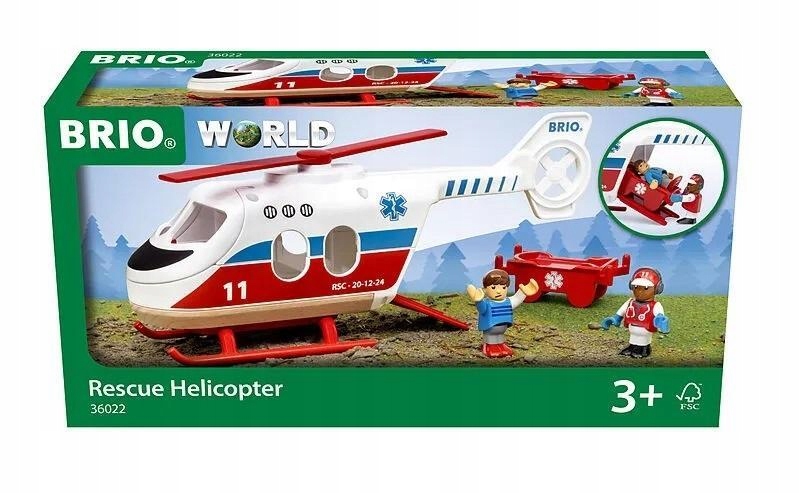 BRIO HELIKOPTER RATUNKOWY, RAVENSBURGER