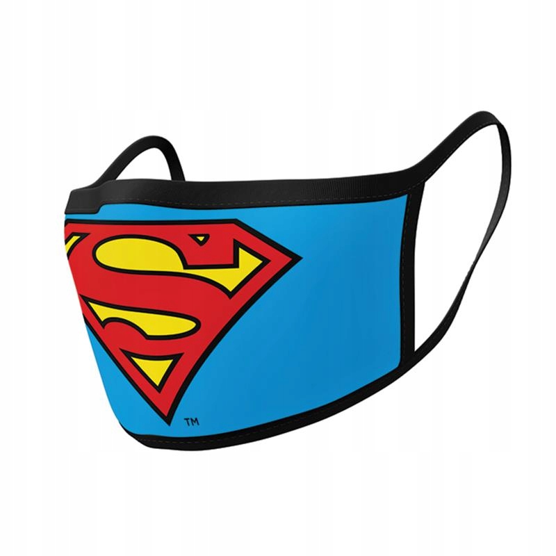 Superman - Maseczka ochronna 2 sztuki, 3 warstwy f