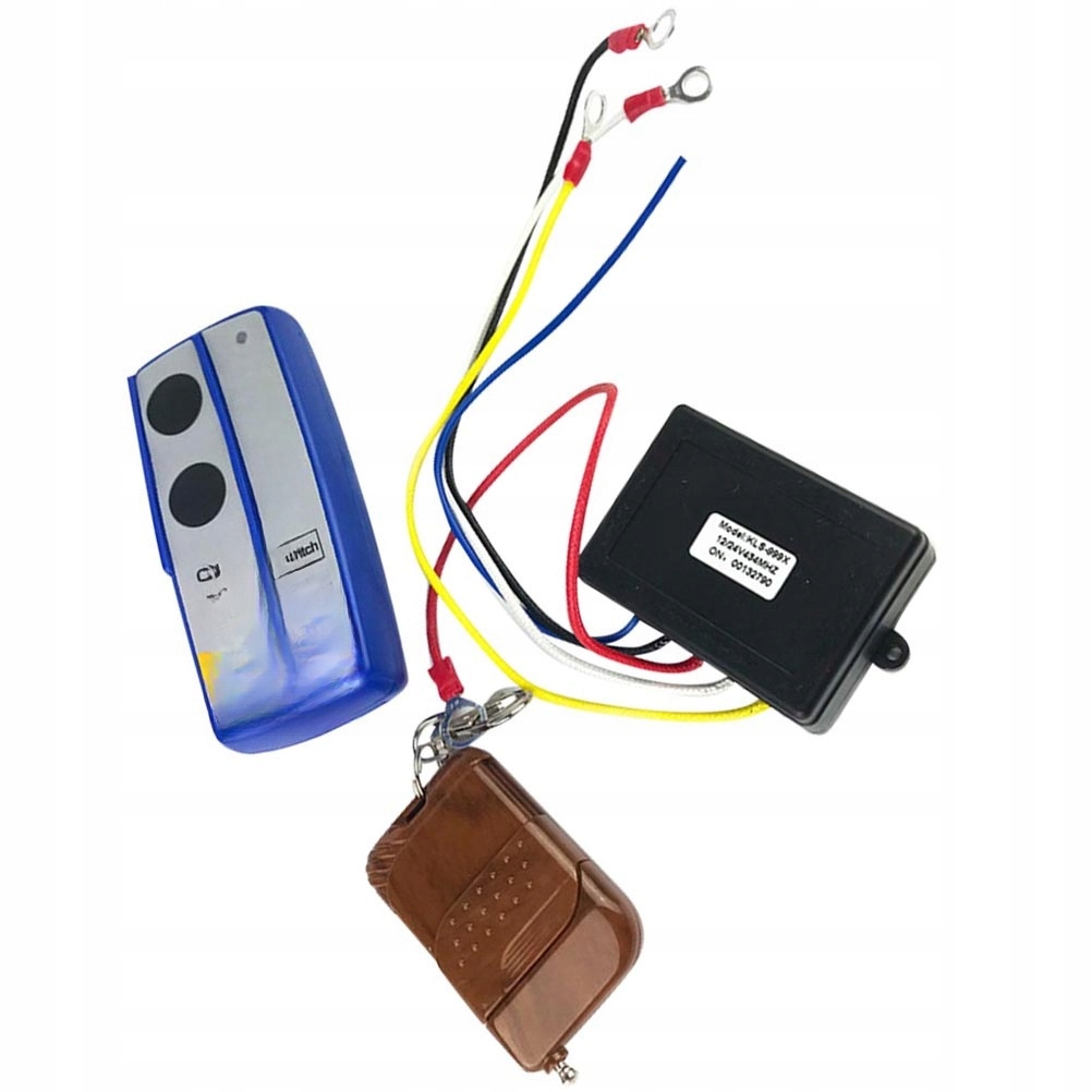 1 SET 12V DURABLE CAR WIRELESS WINCH REMOTE CAR WINCH CONTROLLER CAR ACCESS