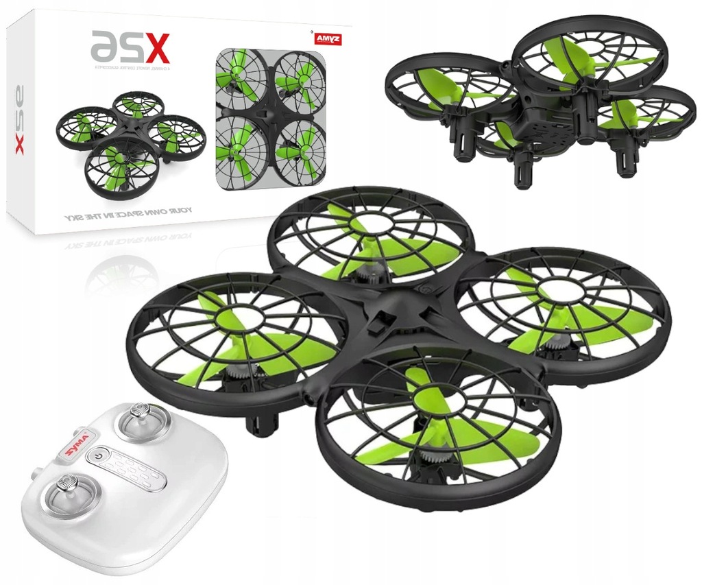 Dron na pilota zdalnie sterowany RC Syma X26 Unik Przeszkód 2,4Ghz Headless