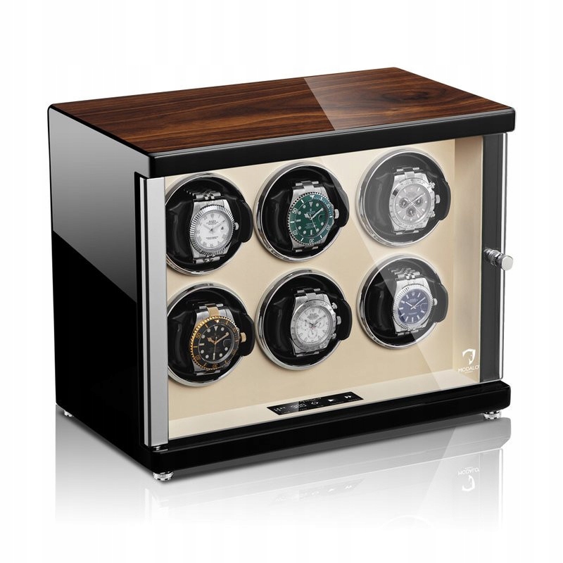 Rotomat Modalo Ambiente LCD Pudełko Szkatułka Na 6 Zegarków 1506924