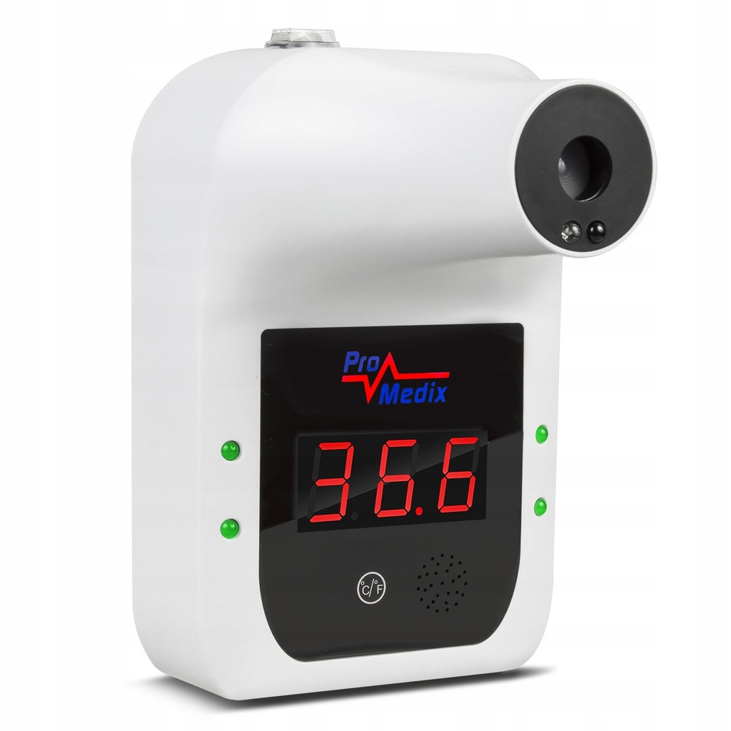 Termometr ścienny bezdotykowy na podczerwień to badania temperatury ciała (