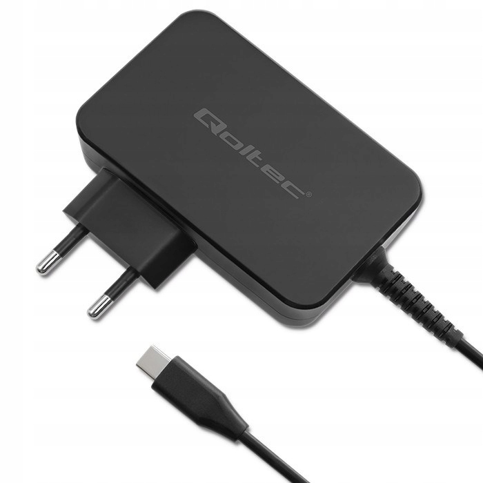 Qoltec ładowarka Gan Power Pro 1XUSB-C 90W 5-20V