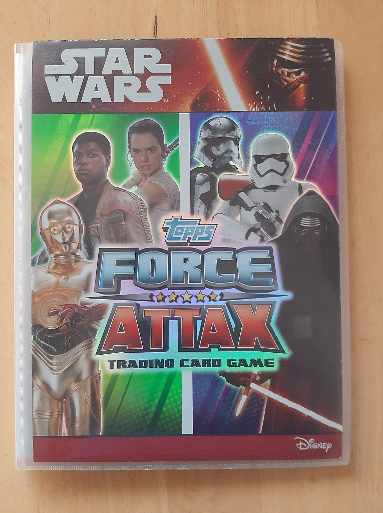 Album klaser Star Wars Force Attax Topps 144szt