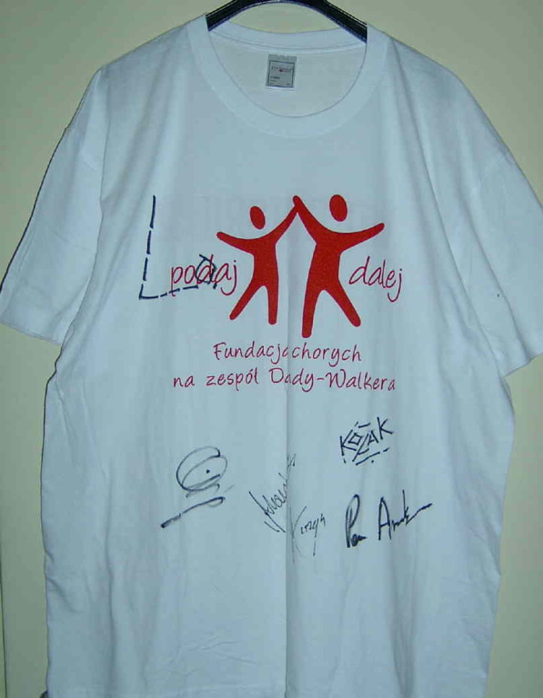 Strachy na Lachy - koszulka z autografami