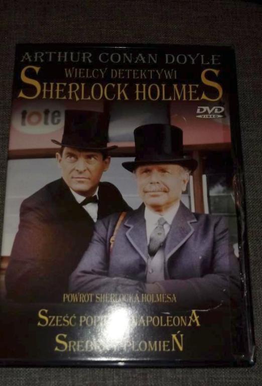 DVD Wielcy Detektywi - Sherlock Holmes.