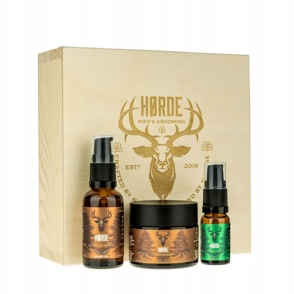 HORDE SMOKY AMBER ZESTAW DO BRODY 2X OLEJKI BALSAM