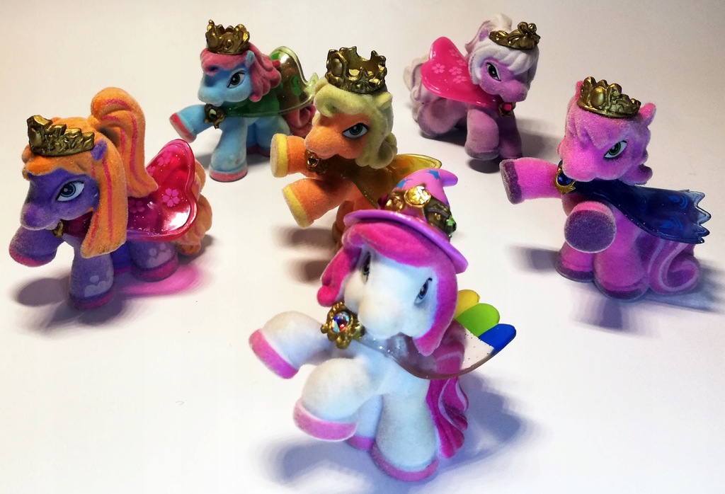 Kucyki Filly ZESTAW 6 szt. figurki koniki