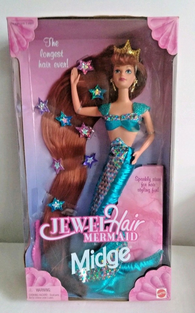 jewel hair mermaid midge
