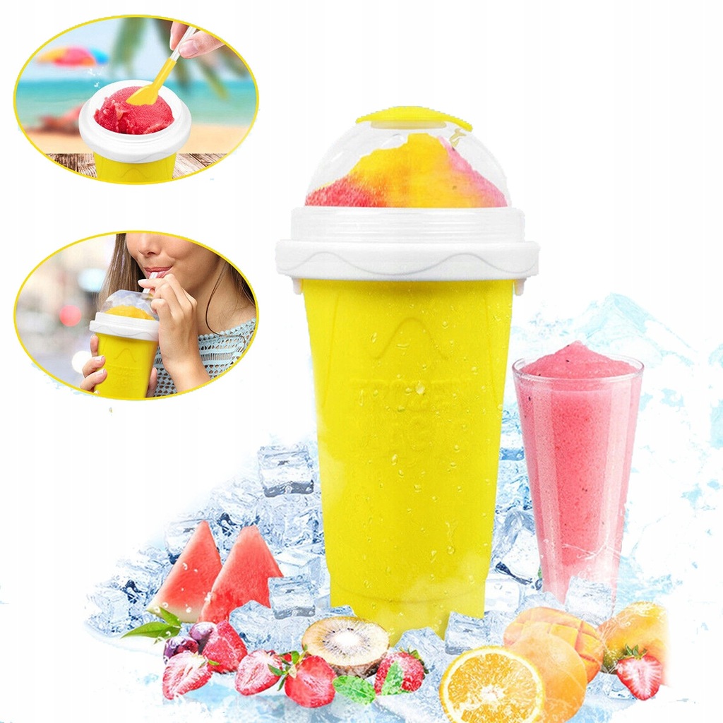 Kubek do Robienia Lodów Granity Sorbetów Slushy Mrożonych kolory 330ML