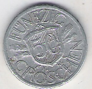 Austria 50 gr.1946