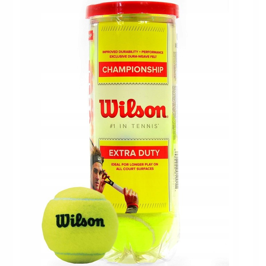 Piłki do tenisa ziemnego Wilson Championship 3 szt