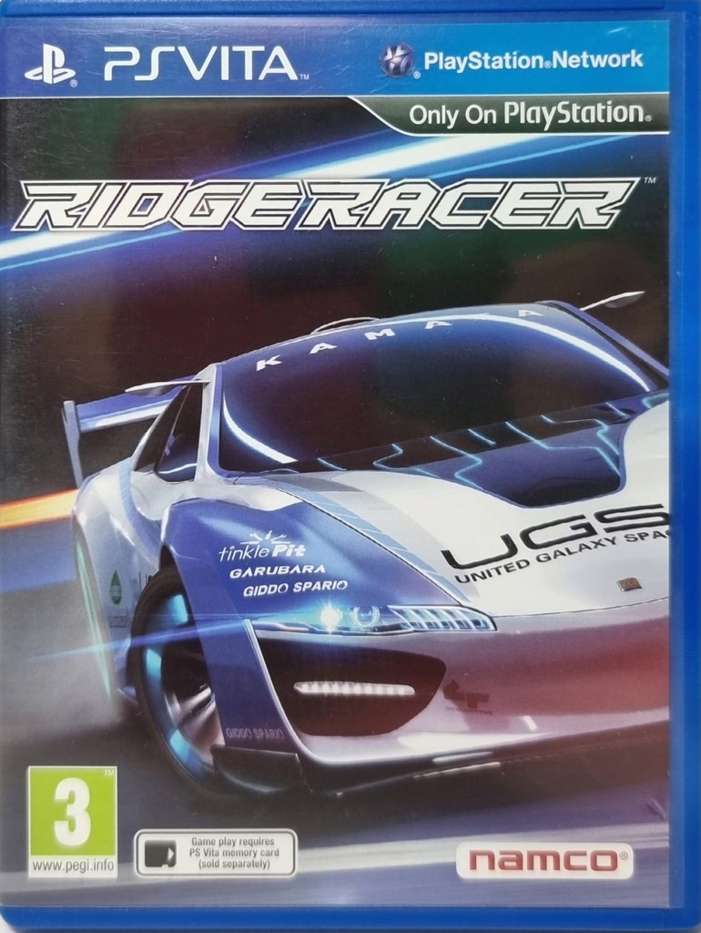 GRA RIDGE RACER PSVITA / PS VITA / RIDGERACER /