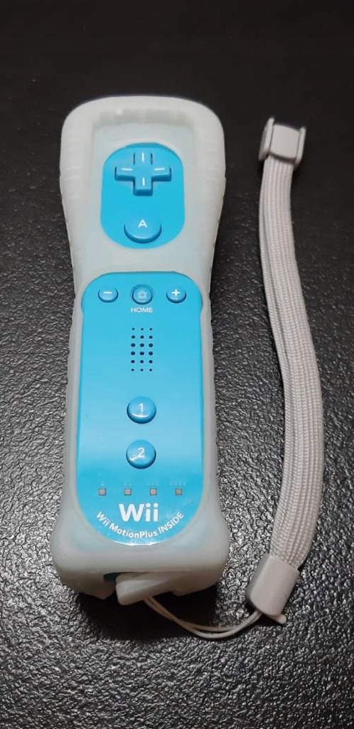 Remote Motion Plus Inside Niebieski Wii Wiiu