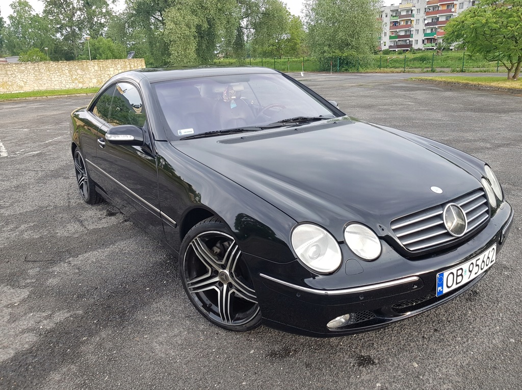 MercedesBenz CL 5.0 CL500 306km FULL OPCJA LPG