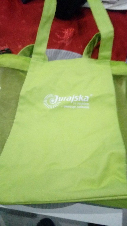 torba na zakupy z logo Jurajska