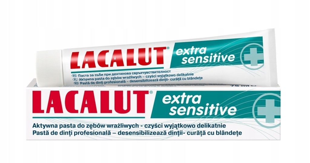 Lacalut Pasta do zębów Extra Sensitive 75ml