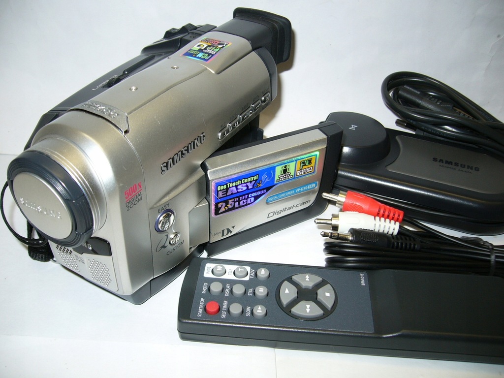 SAMSUNG VP-D70 - przegraj kasety MiniDV / stan BDB