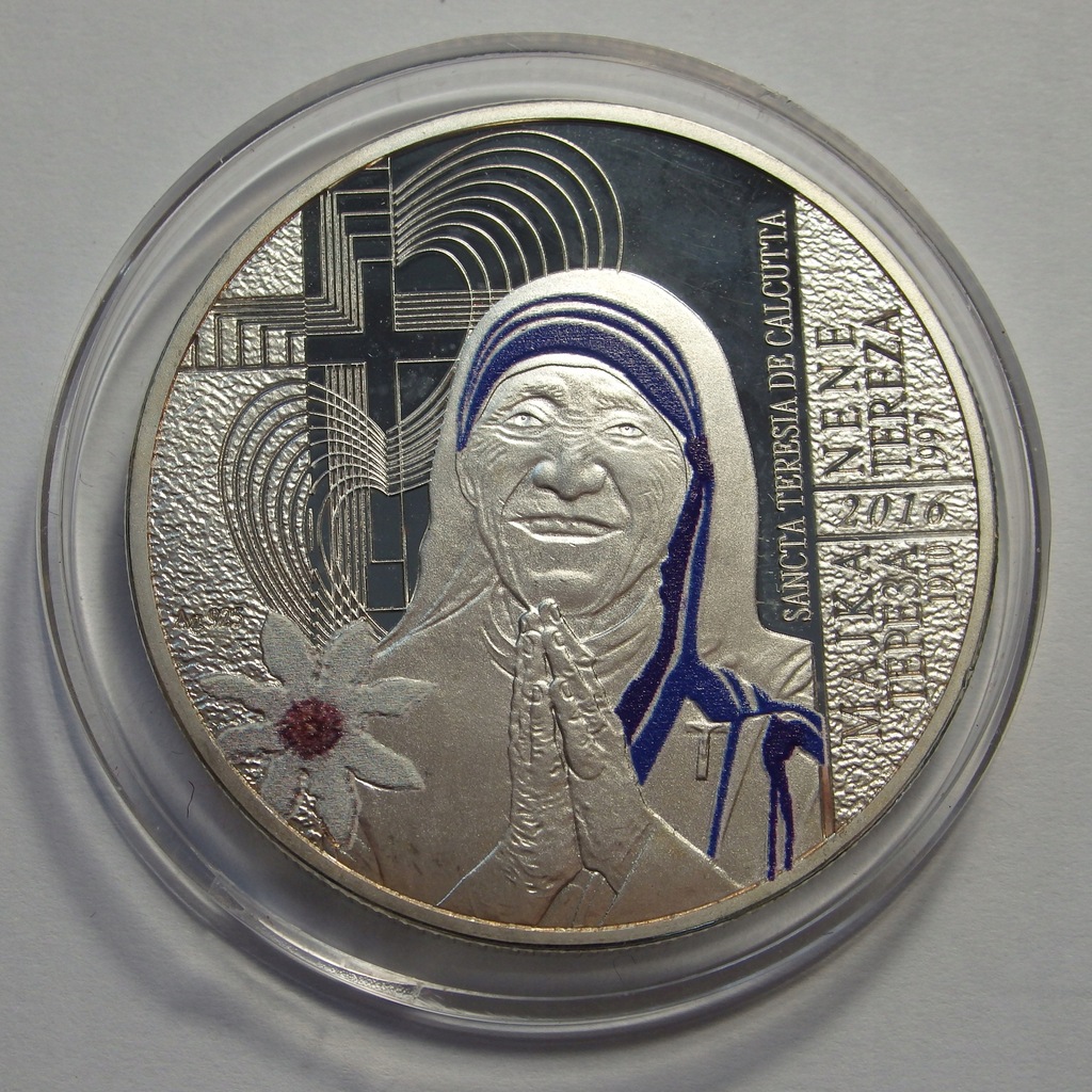 100 Dinarów, Matka Teresa, Macedonia, 2016r. X7897