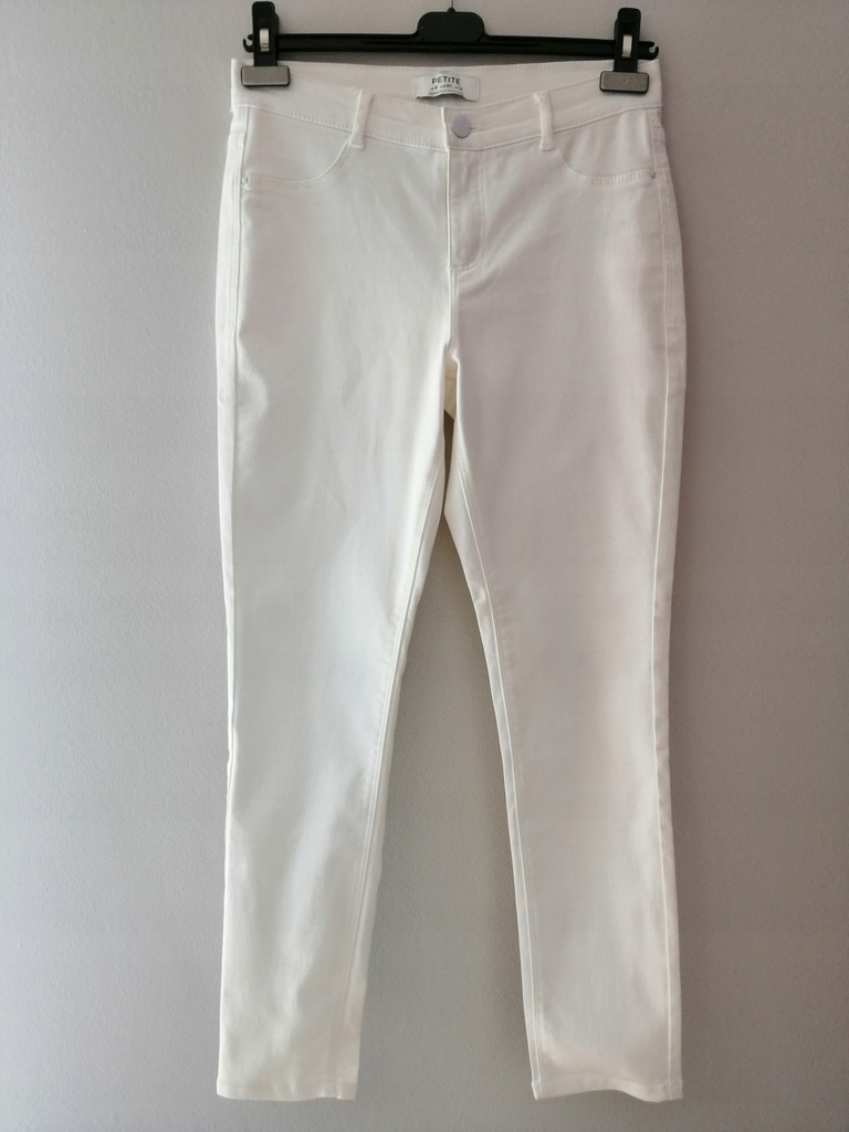 Nowe białe spodnie rurki Dorothy Perkins 40 L