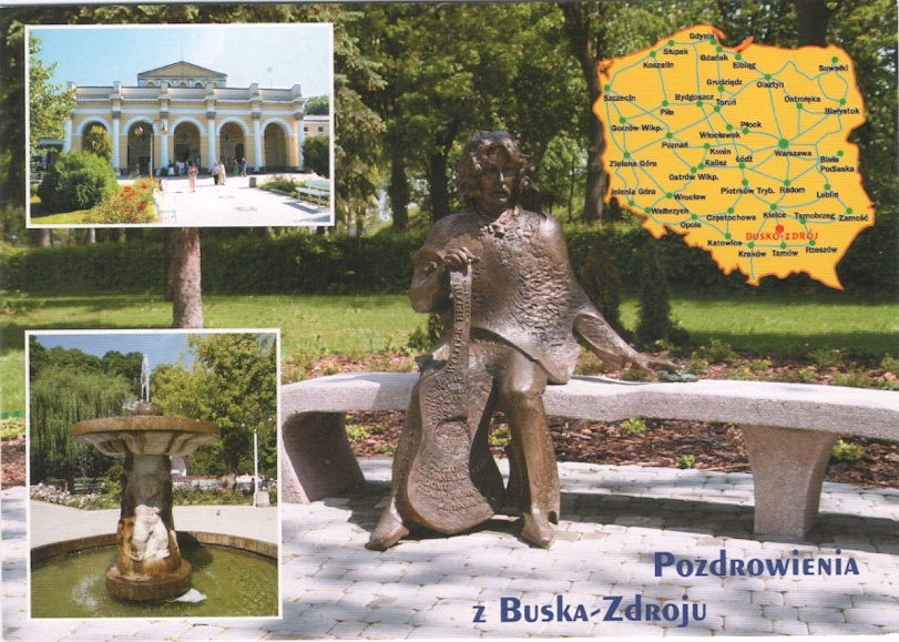 BUSKO ZDRÓJ - POMNIK BELONA + SANATORIUM - 2010R