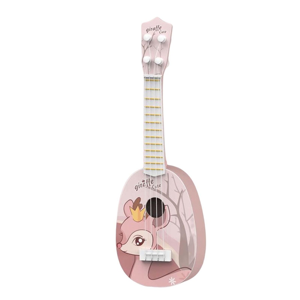 Zabawki Ukulele Ciemny Róż