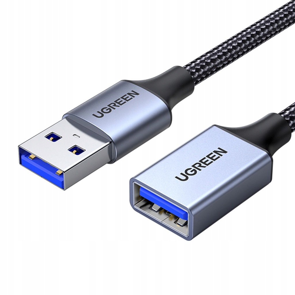 UGREEN PRZEDŁUŻACZ USB 3.O MĘSKI USB ŻEŃSKI USB 2M
