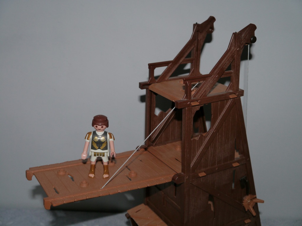 Machina Oblężnicza Wykorzystywana Do Niszczenia Murów Szturmowych Miast o295 PLAYMOBIL taran machina oblężnicza rzymianie - 7209856711