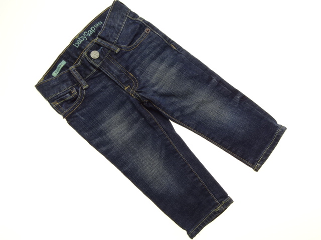 48__GAP__spodnie dziecięce rurki JEANS__80/86